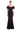 Formal Dresses Formal Long Fitted Ruffled Evening Dress Aubergine
