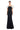 Formal Dresses Formal Long Fitted Ruffled Evening Dress Black/White