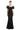 Formal Dresses Formal Long Fitted Ruffled Evening Dress Black