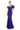 Formal Dresses Formal Long Fitted Ruffled Evening Dress Sapphire
