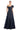 Prom Dresses Pleated Ballgown Long Formal Beaded Prom Dress Navy