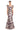 Formal Dresses Metallic Long Formal Fitted Floral Evening Dress Spiced Plum/Multi