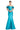 Prom Dresses Long Formal Floral Applique Mermaid Prom Dress Turquoise