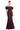 Prom Dresses Pleated Long Formal Ruffle Prom Dress Merlot