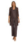 Pant Suit Long Formal Metallic Lace Pant Suit Fig