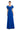 Formal Dresses A Line Formal Flutter Sleeve Evening Dress Blue