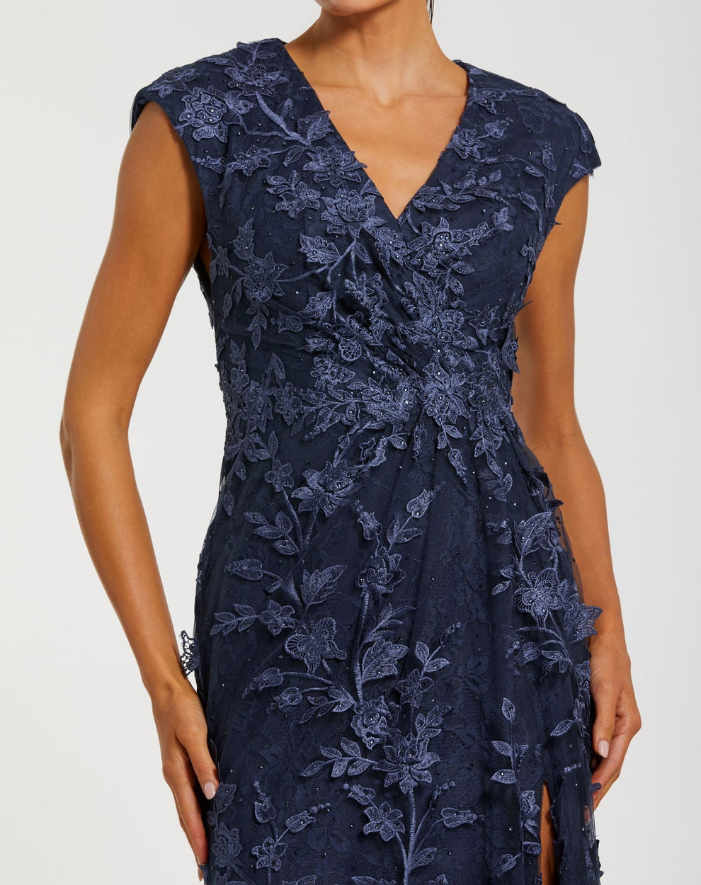 Formal Dresses Prom Long Formal Lace Evening Dress Midnight