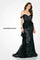 Formal Dresses Long Formal Ruffle Sequin Evening Mermaid Dress Black