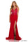 Prom Dresses Long Fitted Beaded Prom Dress Red/Multi