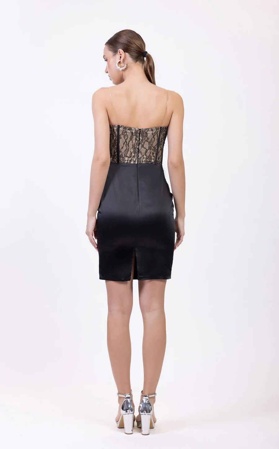 Odrella 2002 Short Fitted Corset Cocktail Dess