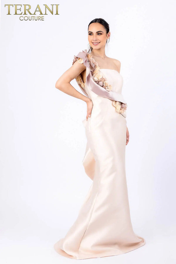 Terani Couture 2011E2424 Champagne 12 Sale