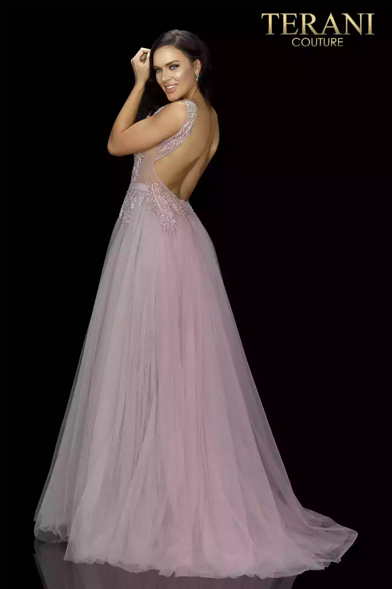 Terani Couture Long Formal Prom Gown 2011P1109 - The Dress Outlet