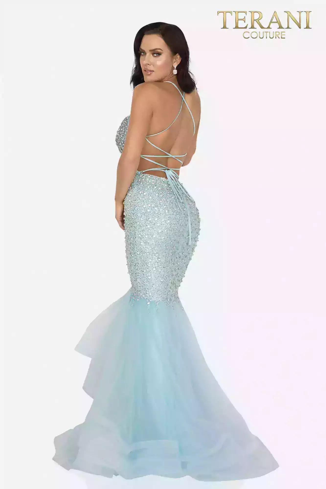 Terani Couture Long Formal Prom Gown 2011P1143 - The Dress Outlet