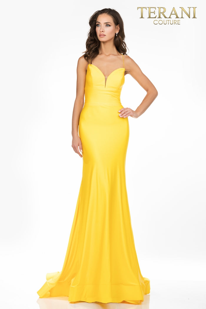 Terani Couture Formal Long Prom Gown 2011P1234 - The Dress Outlet