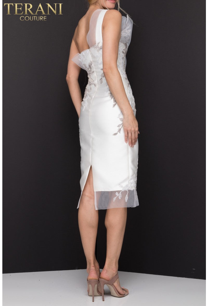 Terani Couture 2011C2003 Short Cocktail Midi Length Dress