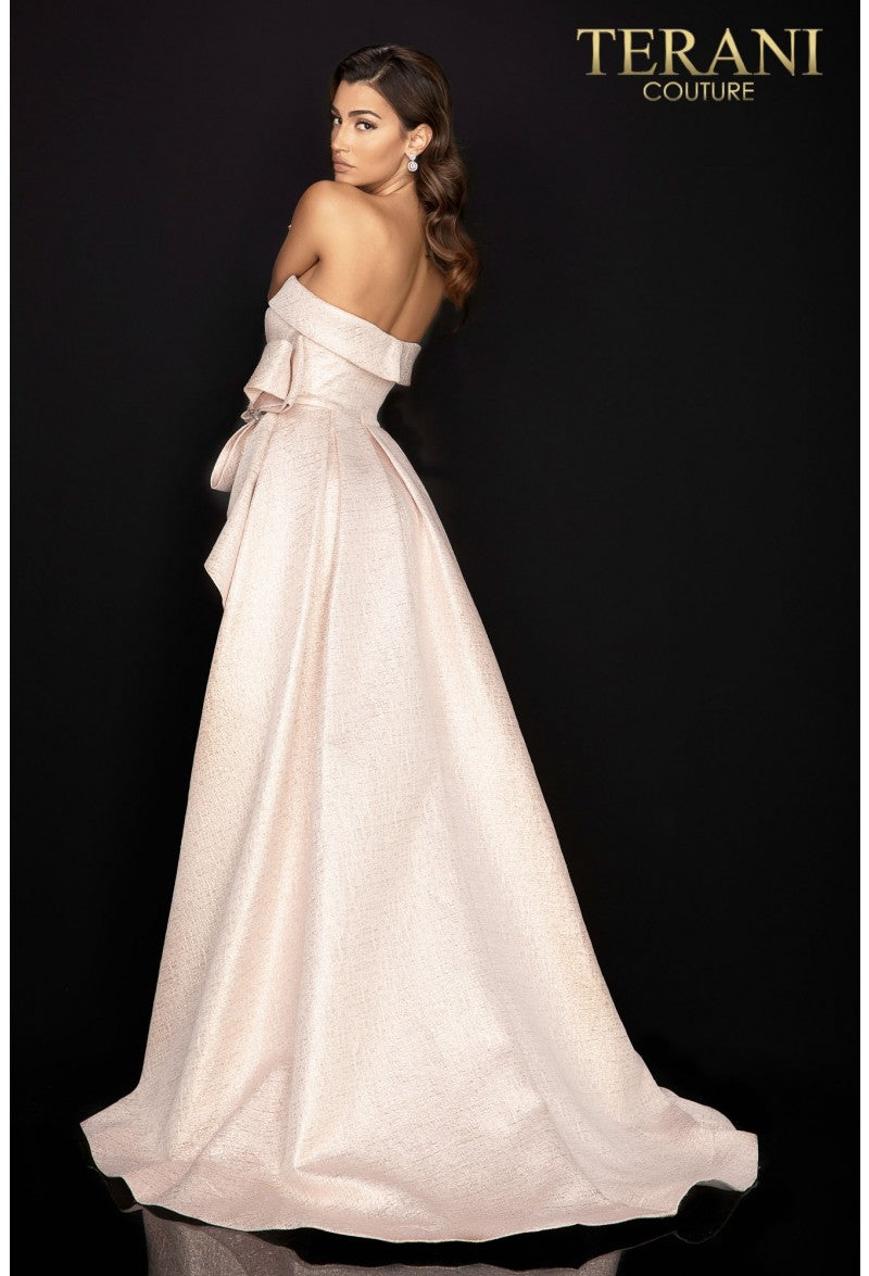 Terani Couture 2011E2073 Long Formal Prom Overskirt Dress