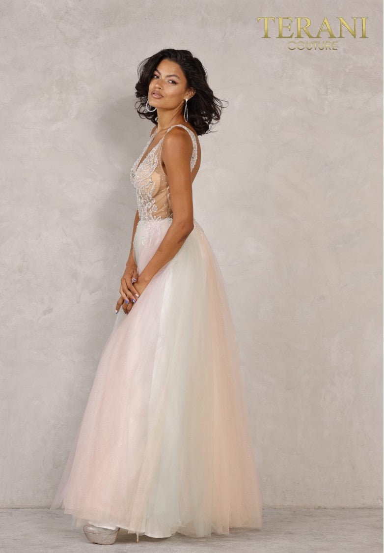 Terani Couture Long Prom Formal Dress 2011P1012 - The Dress Outlet