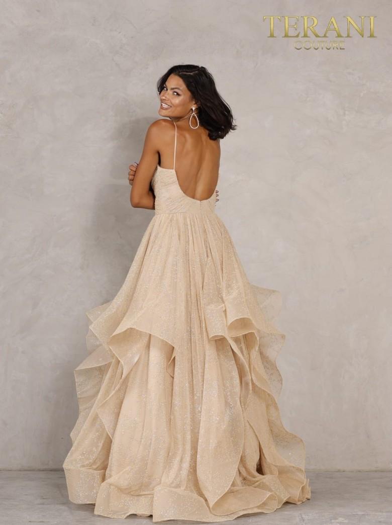 Terani Couture Prom Long Formal Dress 2011P1218 - The Dress Outlet