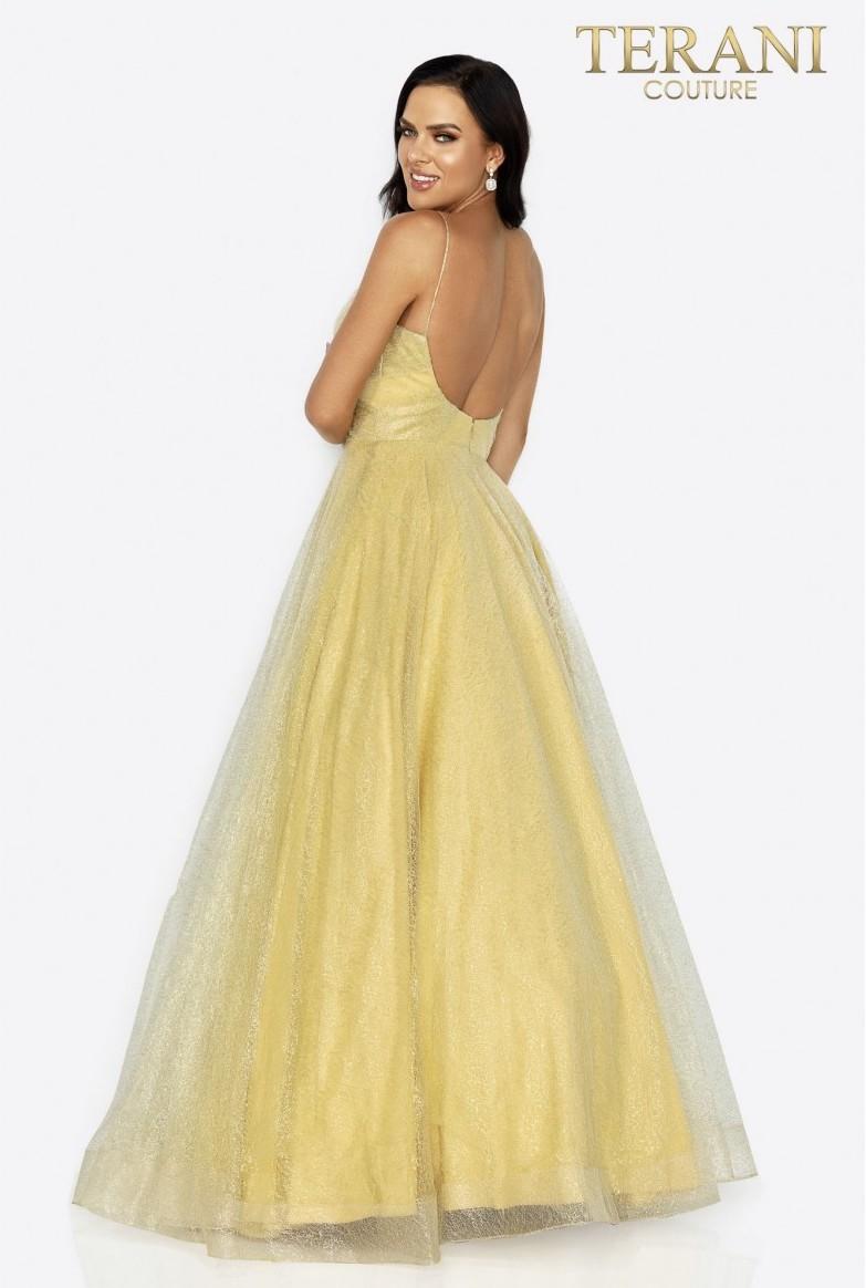 Terani Couture Long Evening Prom Dress 2011P1225 - The Dress Outlet
