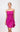 Cocktail Dresses Fitted Short Metallic Cocktail Mini Dress Fuchsia
