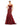 Prom Dresses Long Sequin Fitted Formal Prom Mermaid Dress Burgundy