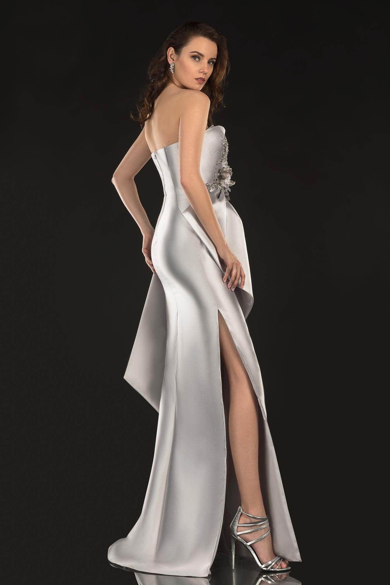 Terani Couture Strapless Long Evening Gown 2021E2876 - The Dress Outlet