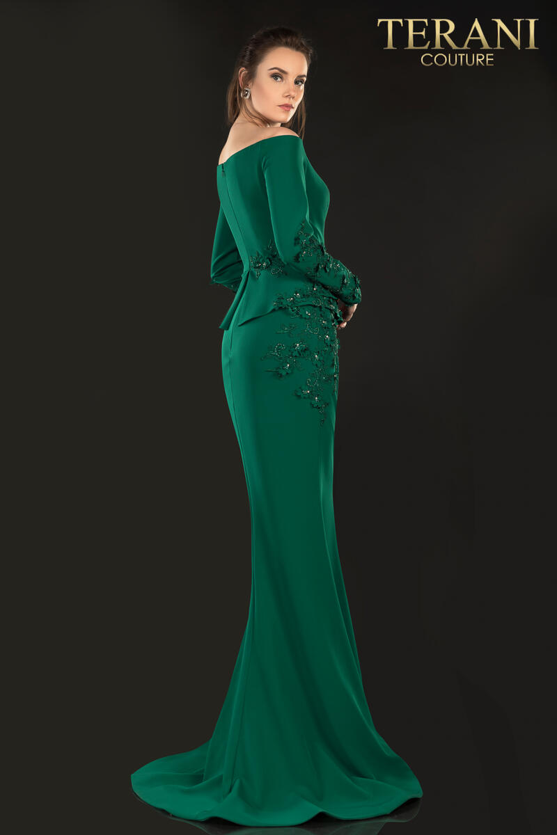 Terani Couture Mother Of The Bride Long Dress 2021M2988 - The Dress Outlet