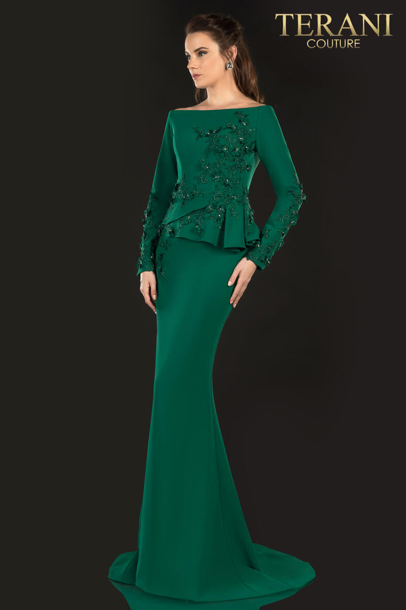 Terani Couture Mother Of The Bride Long Dress 2021M2988 - The Dress Outlet