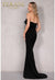 Formal Dresses Long Formal Prom Beaded Fitted Dress Black