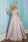 Prom Dresses Long Metallic Glitter Formal Feather Prom Dress Rose
