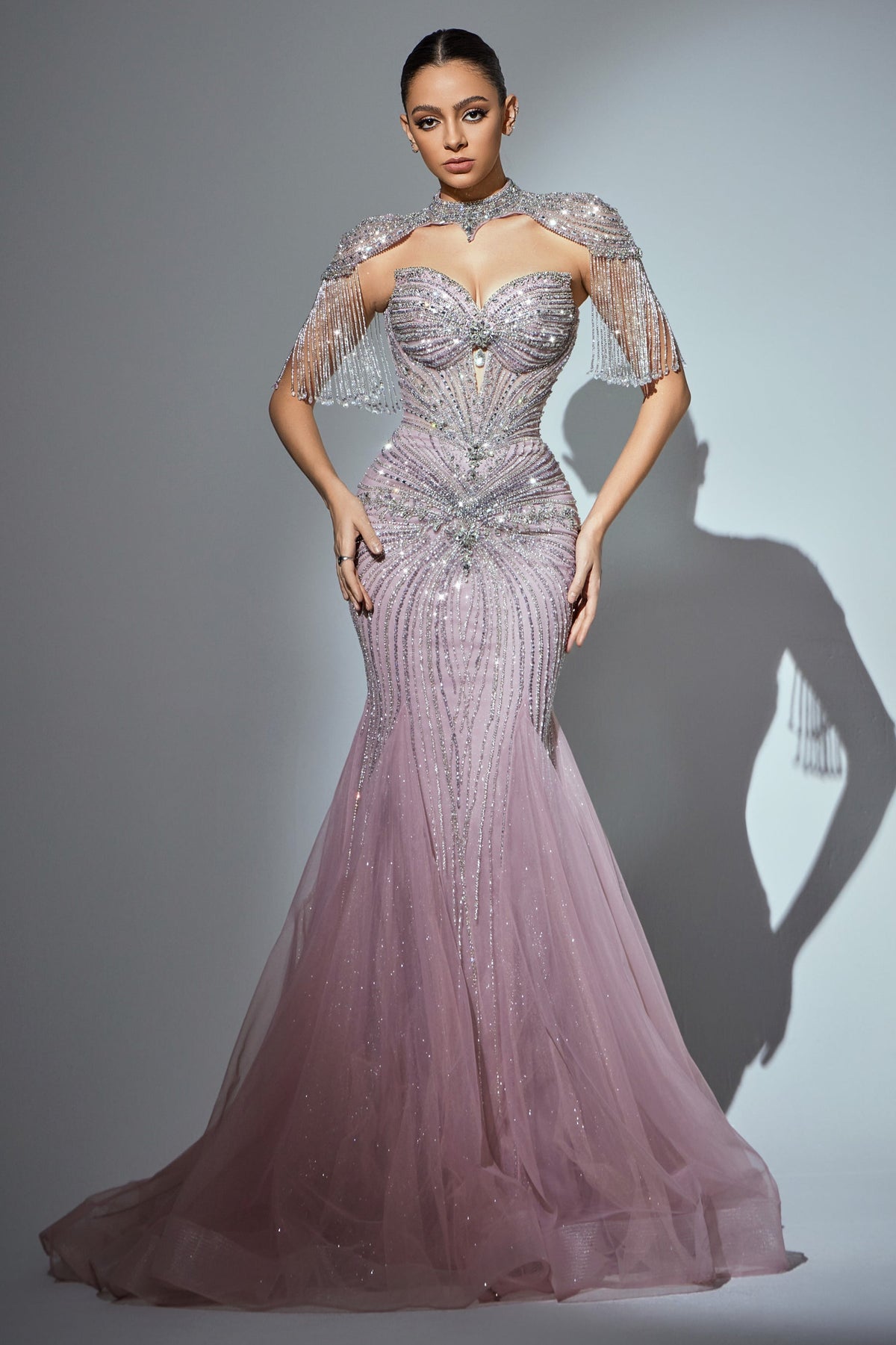 Sweetheart Floor-Length Sequin Occasion Mermaid