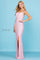 Prom Dresses Long Formal Slit Prom Sequin Dress Petal