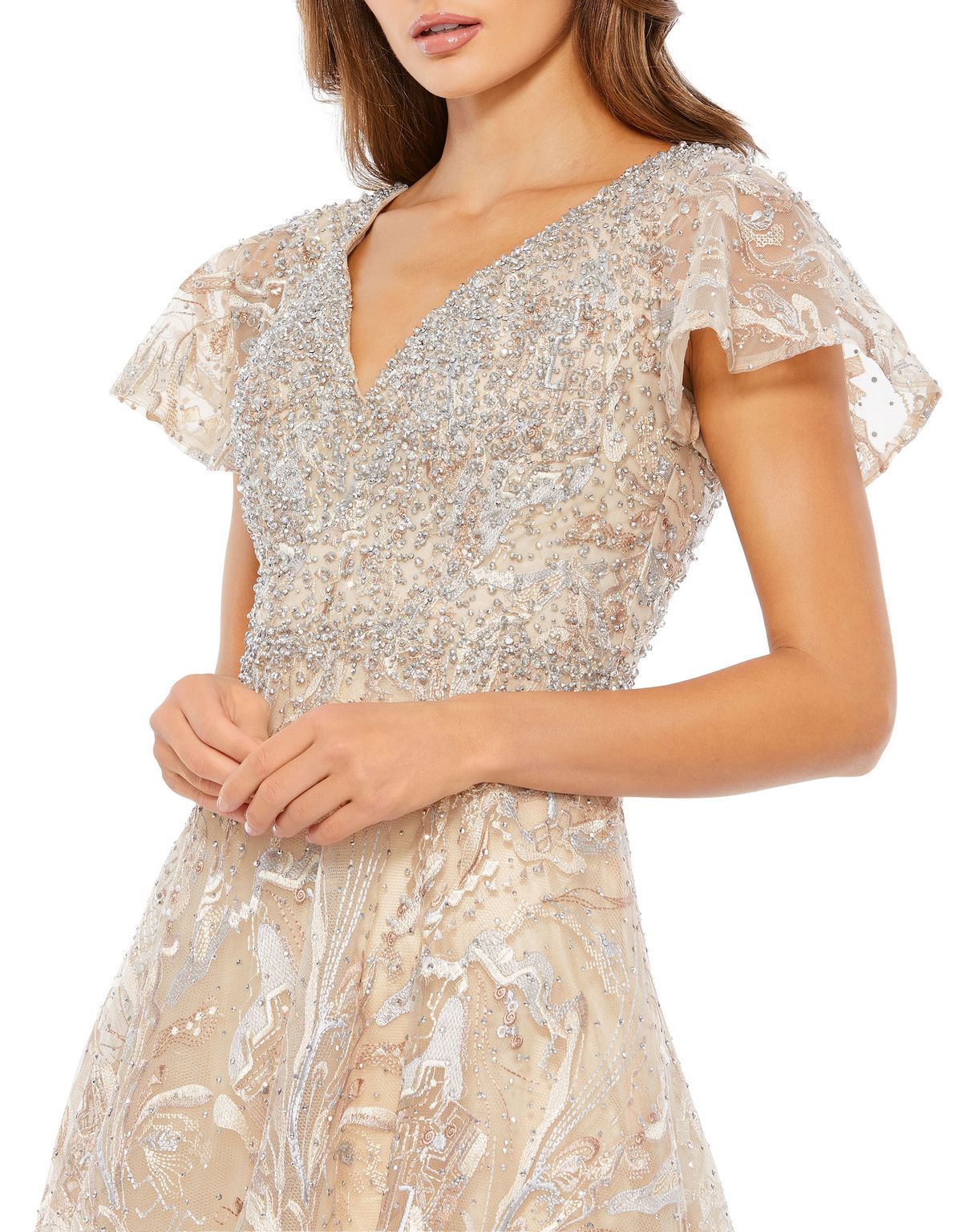 Mac Duggal 20301 Long Formal A Line Evening Dress