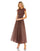 Formal Dresses Long A Line Beaded Formal Prom Dress Chocolate