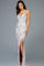 Prom Dresses Fitted Long Formal Prom Sequin Dress IcePinkSilver