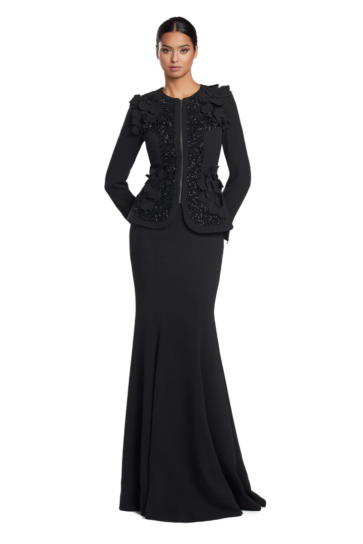 Mother of the Bride Dresses Long Sleeve Mother of the Bride Formal Dress Black