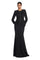 Mother of the Bride Dresses Long Sleeve Mother of the Bride Formal Dress Black