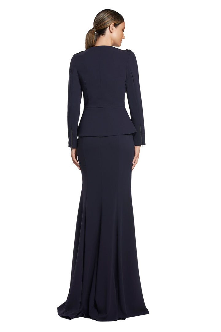 Mother of the Bride Dresses Long Sleeve Mother of the Bride Formal Dress Navy