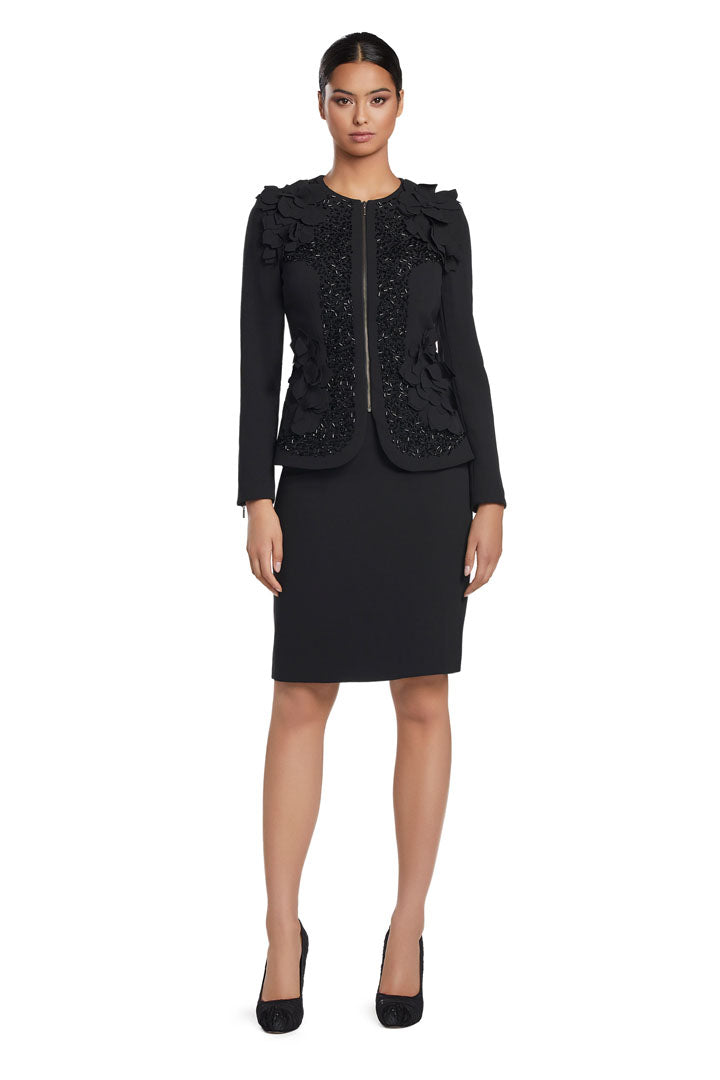Alexander by Daymor 2040-46F24 Short Mother of the Bride Peplum Dress
