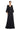 Mother of the Bride Dresses Long Mother of the Bride Peplum Formal Dress Black