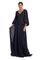 Mother of the Bride Dresses Long Mother of the Bride Peplum Formal Dress Navy
