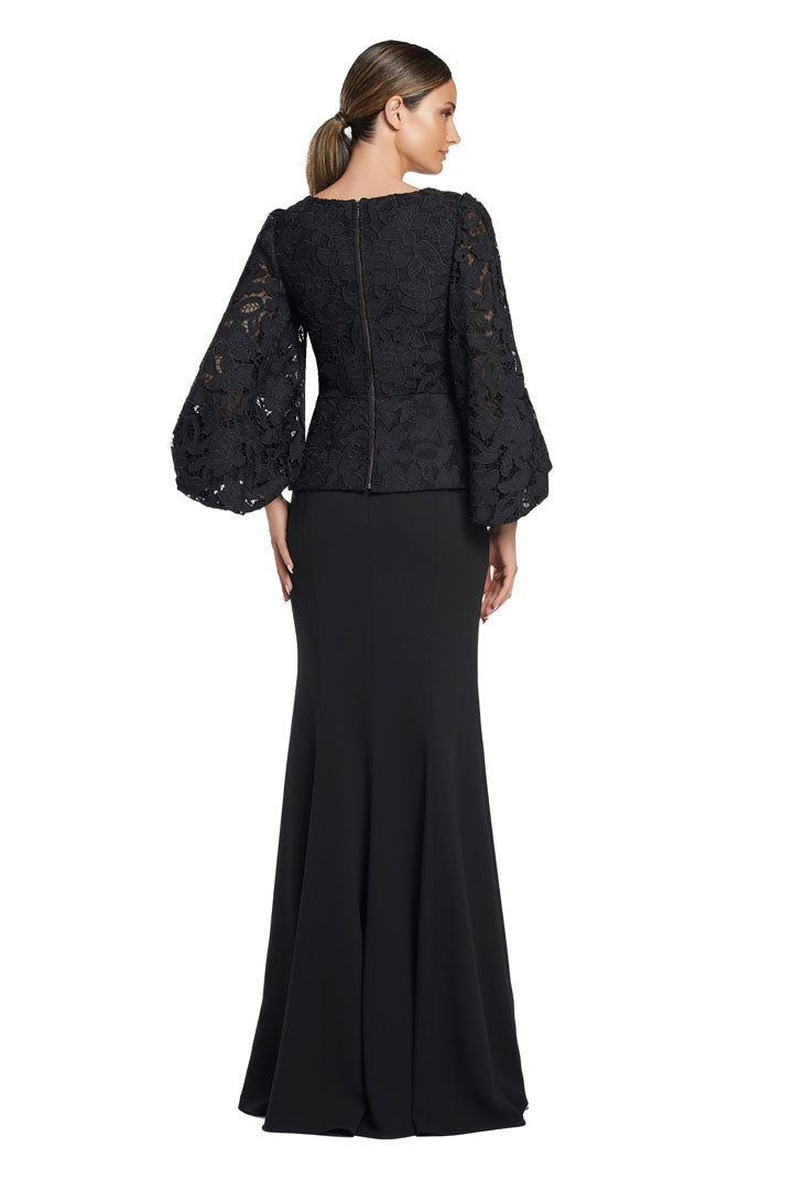 Mother of the Bride Dresses Mother of the bride Long Formal Lace Dress Black