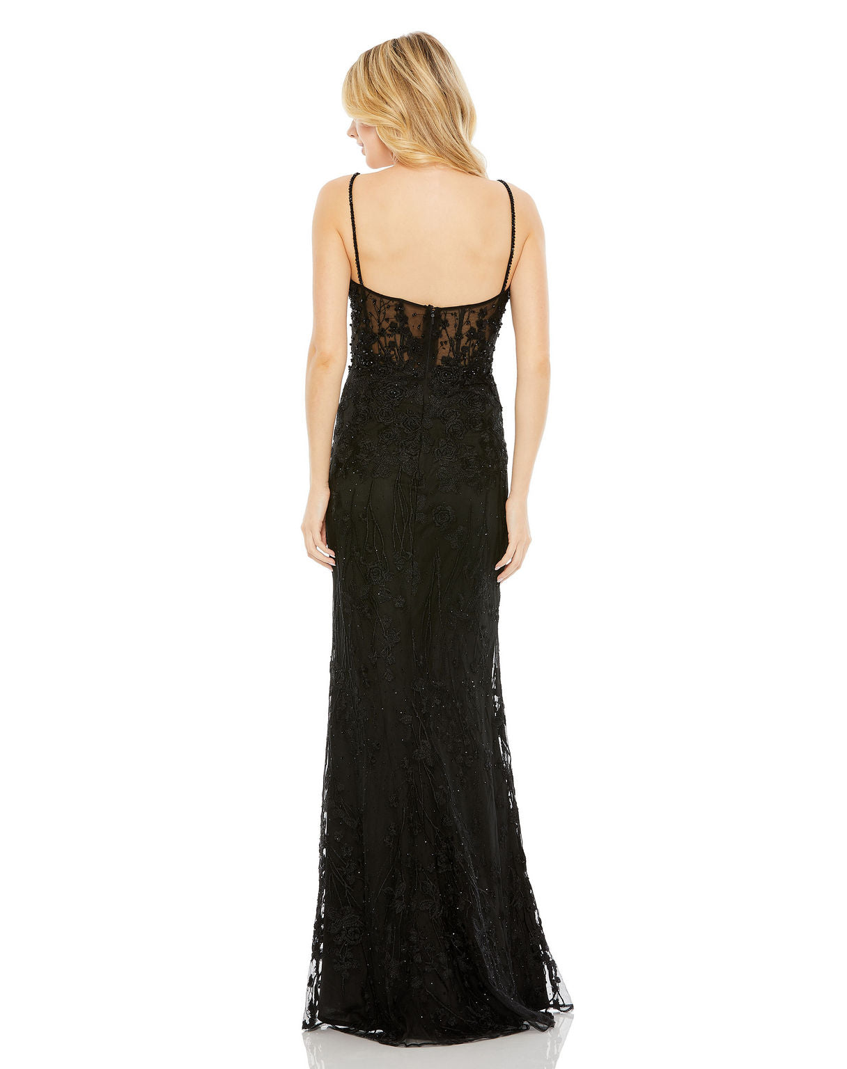 Mac Duggal 20429 Long Fitted Prom Formal Dress