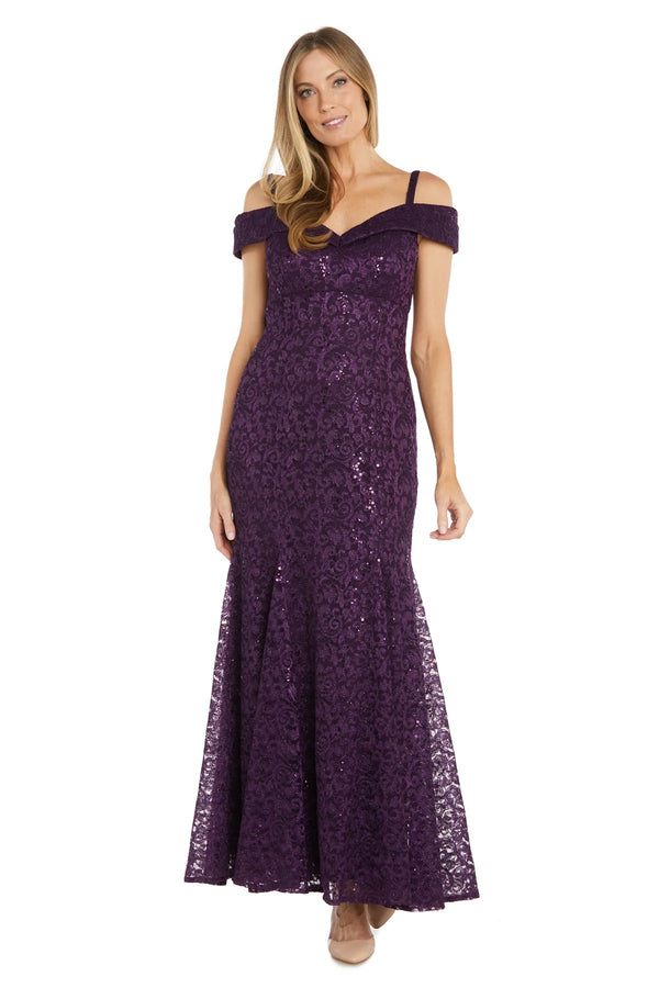 Long Mother Of The Bride Dress Formal R&M Richards 2047