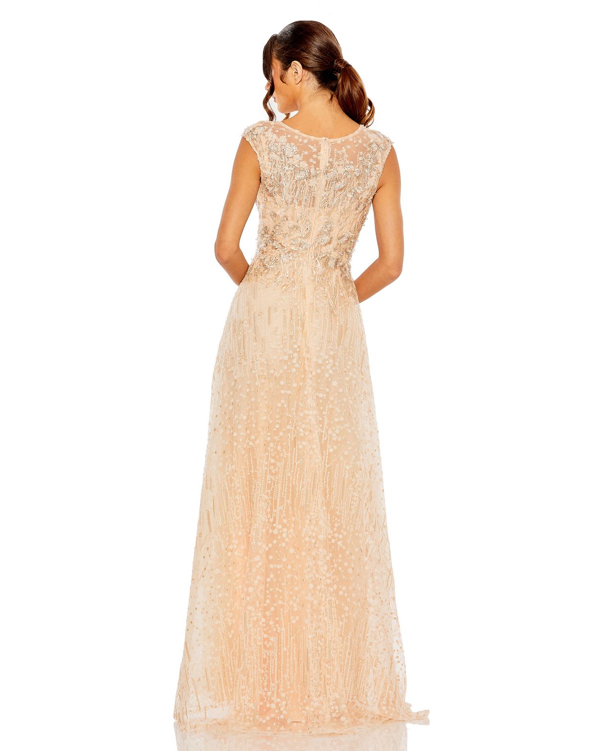 Mac Duggal 20501 Long Formal A Line Evening Dress