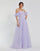 Formal Dresses Long Off Shoulder Tulle A Line Dress Lilac