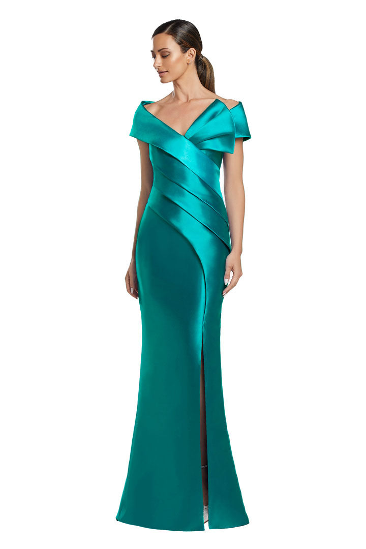 Formal Dresses Long Formal Pleated Evening Dress Jade