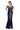 Formal Dresses Long Formal Pleated Evening Dress Navy