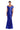Formal Dresses Pleated Formal Long Evening Slit Dress Royal