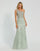 Prom Dresses Prom Sequin Long Fitted Formal Dress Sage